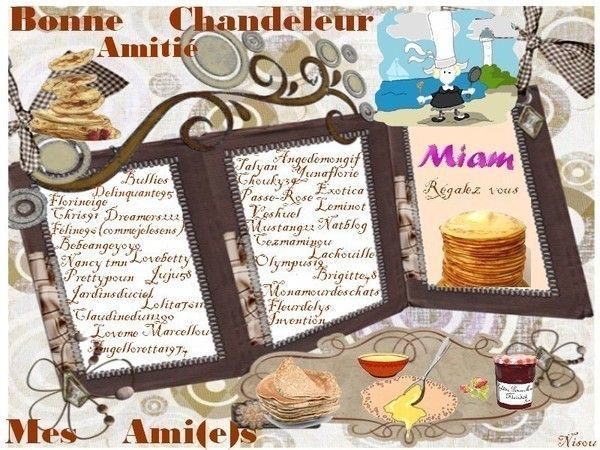 cadeau pour la chandler de la part de nisou 